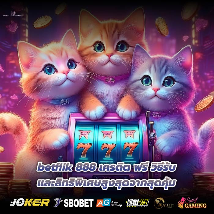 betflik 888 เครดิต ฟรี วิธีรับและสิทธิพิเศษสูงสุดจากสุดคุ้ม