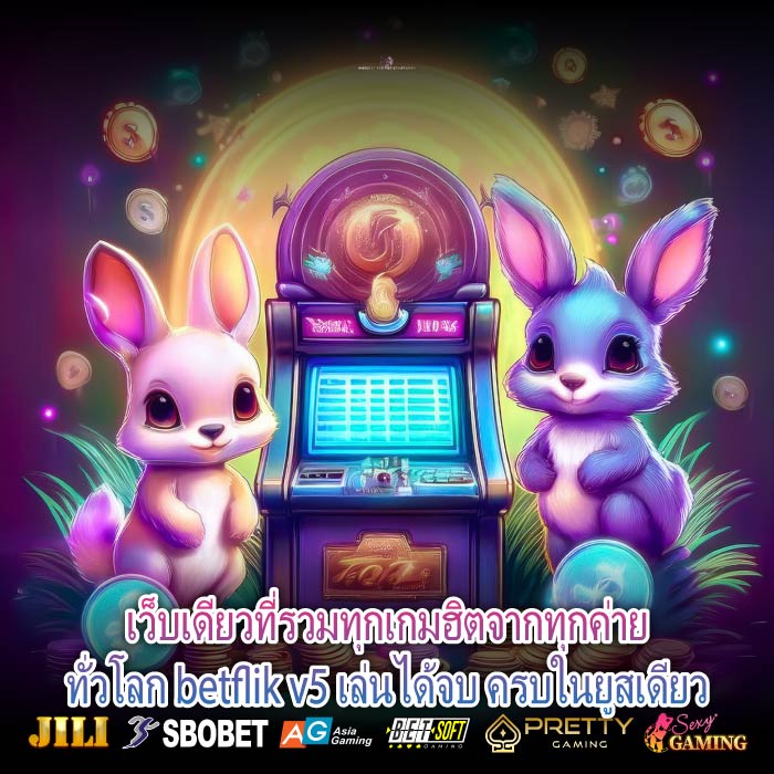 เว็บเดียวที่รวมทุกเกมฮิตจากทุกค่ายทั่วโลก betflik v5 เล่นได้จบ ครบในยูสเดียว